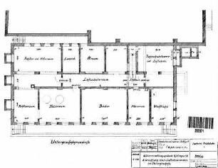 Esslingen (Neckar): Güterverwaltungsgebäude - Luftschutzraumeinbau Güterschuppen Luftschutzraum