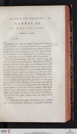 (Lettre LI - LX)