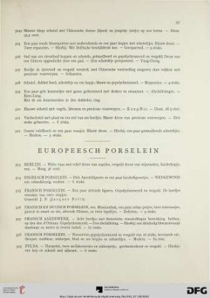 Europeesch porselein (Nr. 513-540)
