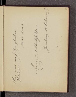 Emanuel Stockhausen. – Hamburg, 10.02.1899