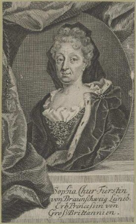 Bildnis der Sophia, Churfürstin von Braunschweig