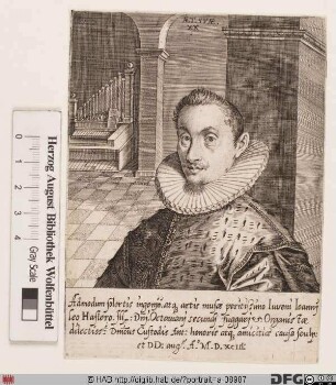 Bildnis Hans Leo Hassler (1604 von Roseneck)