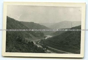 Blick auf das Tal der Maas bei Sedan