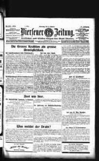 Viersener Zeitung : aelteste Zeitung des Dreistädtegebietes, verbunden mit der "Wacht" in Dülken und Süchteln