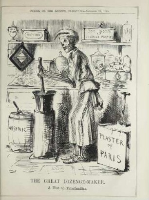 The great lozenge-maker. A hint to Paterfamilias