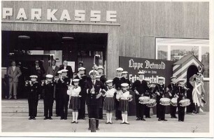 Fotoausstellung: " Lippe Detmold im Wandel der Zeit". Detmold. Kernstadt. Papierabzug