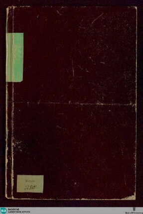 Briefe von und an C. Ph. Kayser (Sammelautograph) - Kayser 280