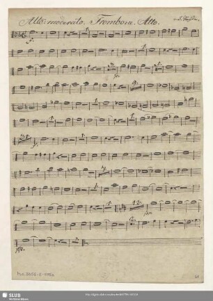 Trombone. Alto.