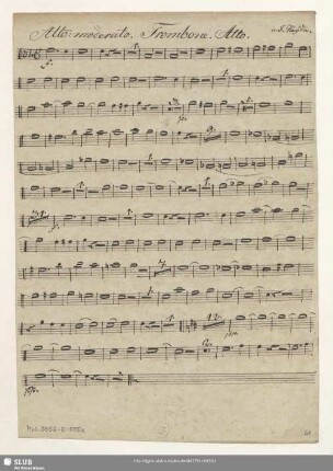 Trombone. Alto.