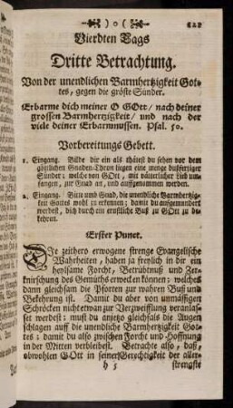 121-128, Dritte Betrachtung