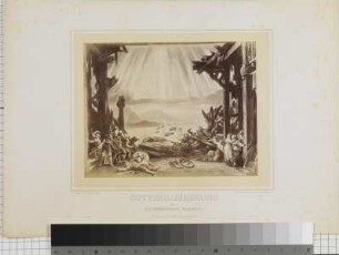 Der Ring des Nibelungen / Götterdämmerung, die brennende walhall