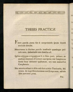24-26, Theses practicae