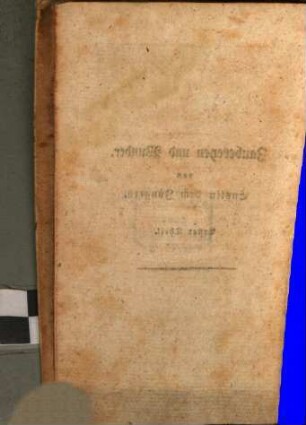 Zaubereien und Wunder : nebst Geisterbeschwörungen und ihrer Erscheinung, 1