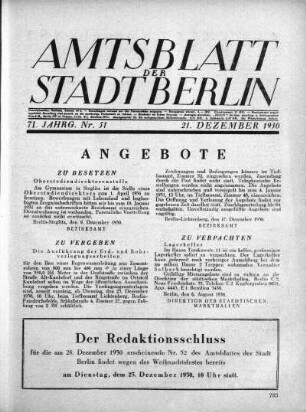 1930,51: Nr. 51, 21. Dezember 1930