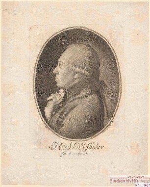 Johann Carl Sigmund Kiefhaber; geb. 24. April 1762