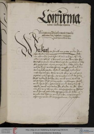 Regalien- und Privilegienbriefe