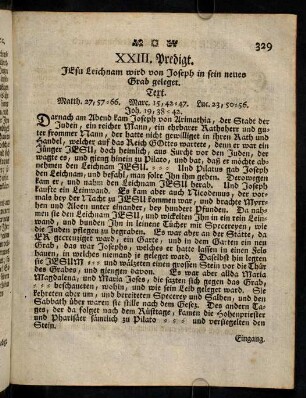 329-331, Text; Eingang