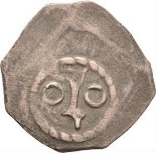 Münze, Pfennig (Vierschlagpfennig), 1450 - 1455