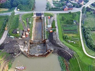 Sanierung der Schleuse Oldersum/Ems-Seitenkanal