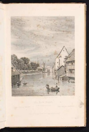 Die Insel Schütt. Vom Fischersteg Aus. - Insel Schütt, Nürnberg