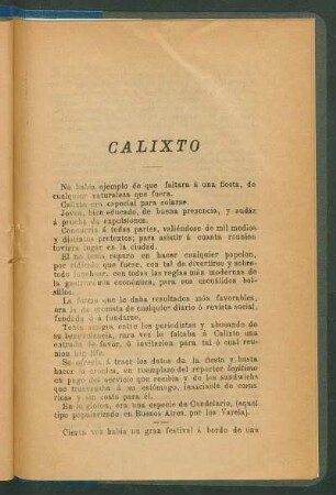 Calixto