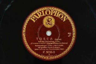 Tosca : Arie des Cavaradossi, 3. Akt: "E lucevan le stelle" (Und es blitzten die Sterne) / (Puccini)