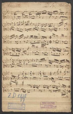 Variationen; cemb; f-Moll
