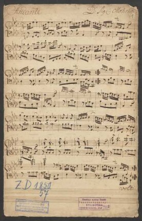 Variationen; cemb; f-Moll