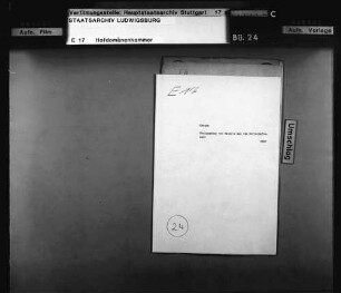 Köngen: Überlassung von Bauholz aus den herrschaftl. Waldungen