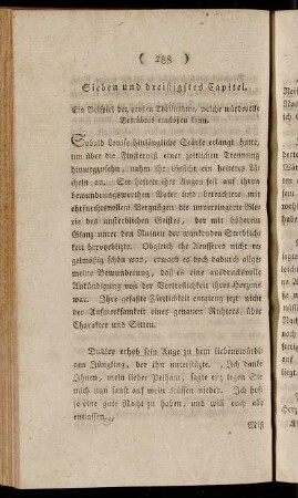 Sieben und dreißigstes Capitel. - Vierzigstes Capitel.