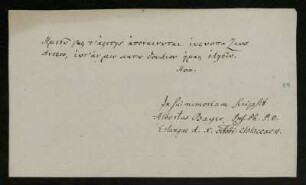 Albrecht Bayer, Erlangen, 10.10.1792