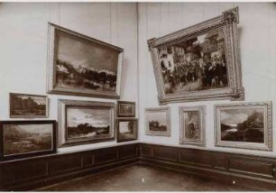 Blick in die Ausstellung der Nationalgalerie, Raum 29