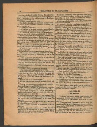 Capítulo IV - Un secreto