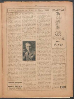 Una entrevista con Menotti del Picchia : Fray Mocho en el Brasil