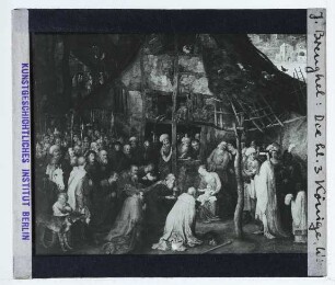 Brueghel (Jan d. Ä.), Anbetung der Könige (Wien KhM GG_617)
