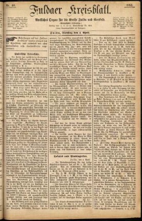 Ausgabe vom Dienstag, den 04. April 1882.