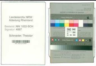 Entnazifizierung Theodor Schroeder , geb. 16.08.1896 (Zahnarzt)