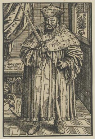 Bildnis des Christian II. Sachsen