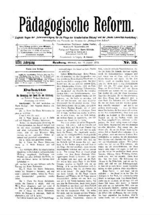 Debatte über den Vortrag: Die Bedeutung der Kunst für die Erziehung von Heinrich Wolgast : (Fortsetzung statt Schluß) ; (Schluß folgt)