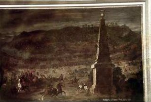 Die Schlacht von Hamsa-Beg am 22. Juli 1686