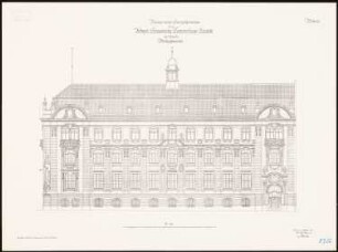 Preußische Seehandlung, Berlin: Ansicht Markgrafenstr. 1:100