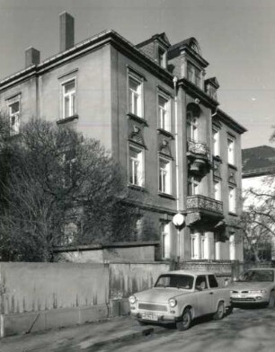 Radebeul. Wohnhaus, Louisenstraße 4 (um 1895). Straßenansicht