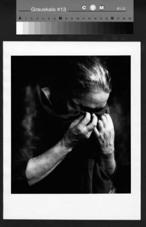 Ingund Mewes in: "Die Töchter der Hexen", die Produtkion wurde mit dem Kölner Theaterpreis ausgezeichnet.