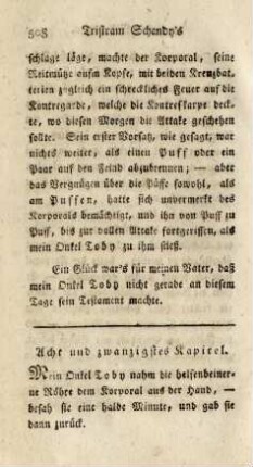 Acht und zwanzigstes Kapitel