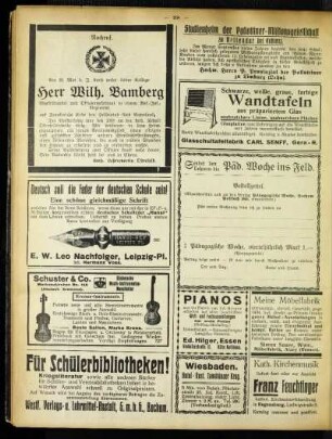 Nachruf : [Herr Wilh. Bamberg]