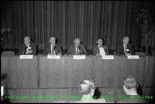 Symposium zum Thema "Saure Niederschläge - eine Herausforderung für Europa" am Kernforschungszentrum Karlsruhe (KfK)