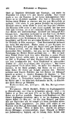 Sakramente, die, heiligen, (s. Art. Religionsunterricht)
