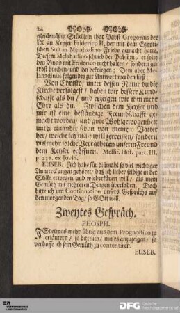 Zweytes Gespräch.