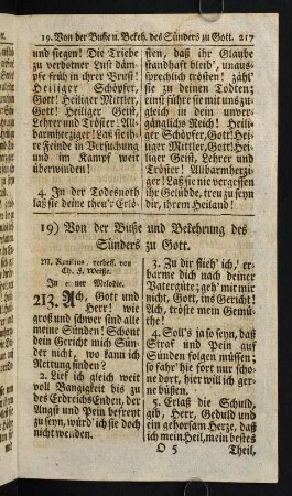 217-248, 19) Von der Buße und Bekehrung des Sünders zu Gott