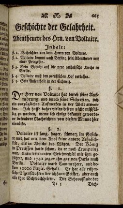 Geschichte der Gelahrheit.